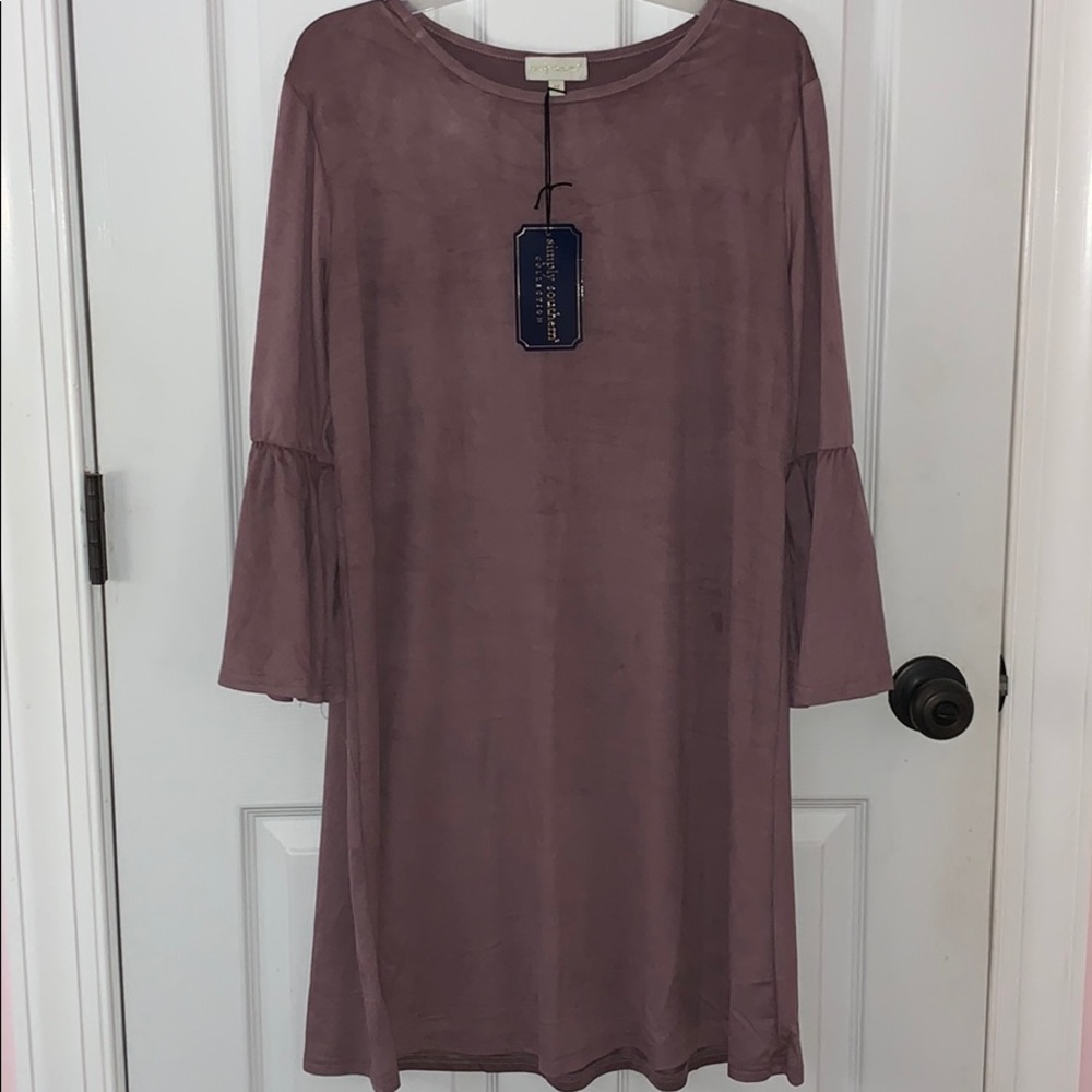 simply southern dress with bell sleeves